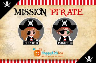 La Box Anniversaire Pirate de Happy Kids Box