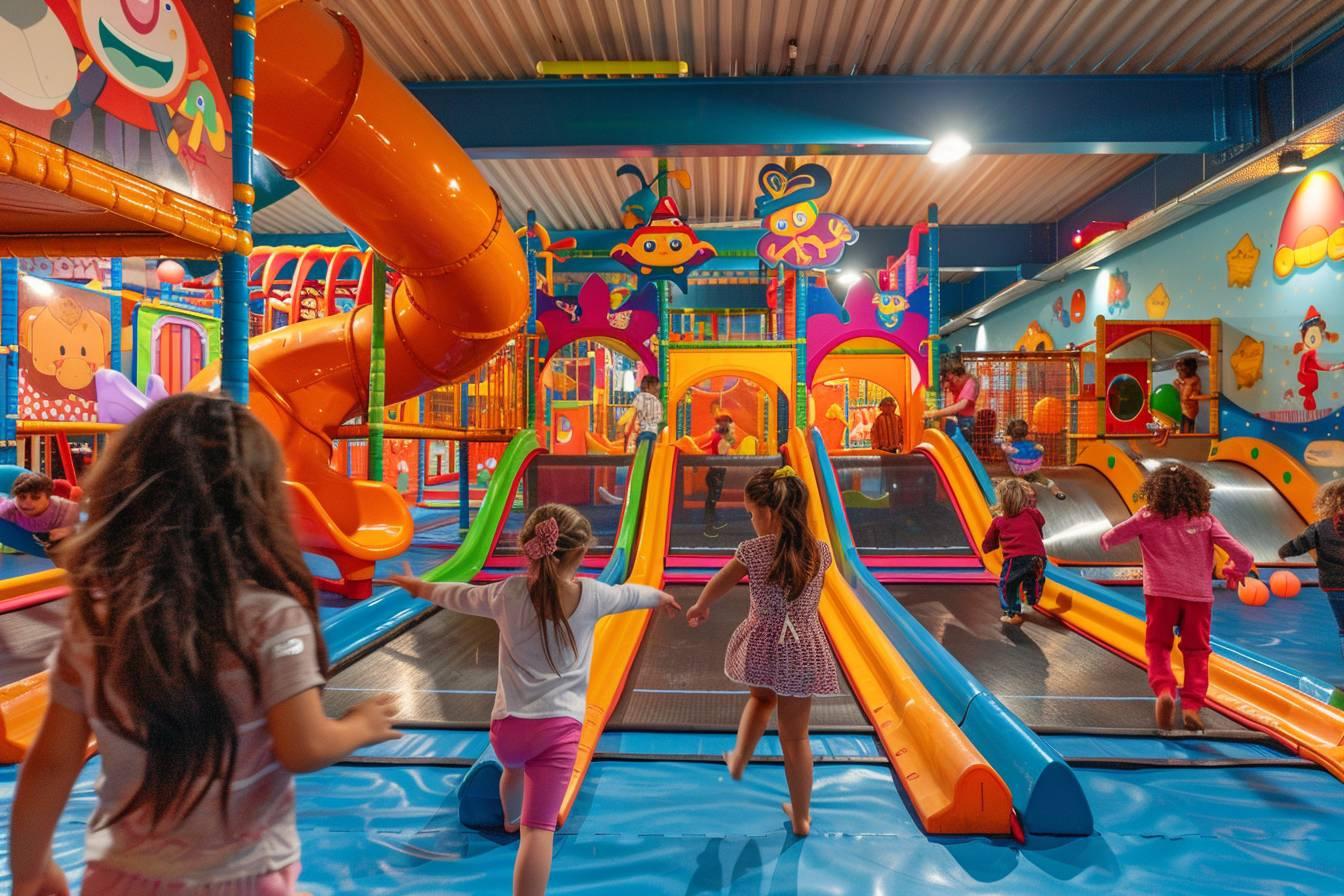 Gulli parc : jeux et attractions pour enfants dans un espace intérieur ludique et sécurisé