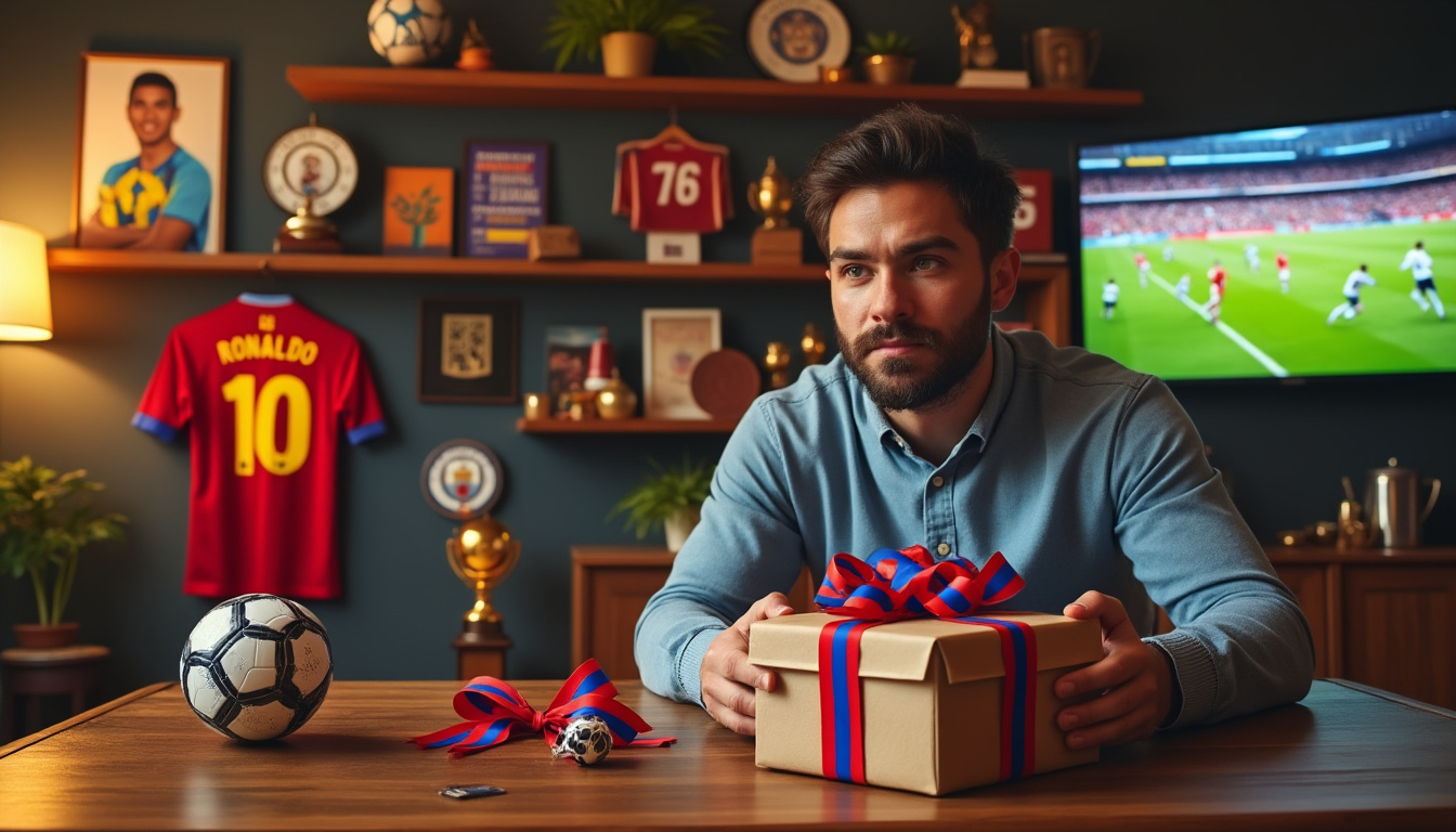 découvrez des idées de cadeaux originales et personnalisées pour ravir tous les fans de football. que ce soit pour un anniversaire, noël ou toute autre occasion, notre guide vous aide à choisir le présent idéal, des maillots aux accessoires en passant par des expériences uniques.