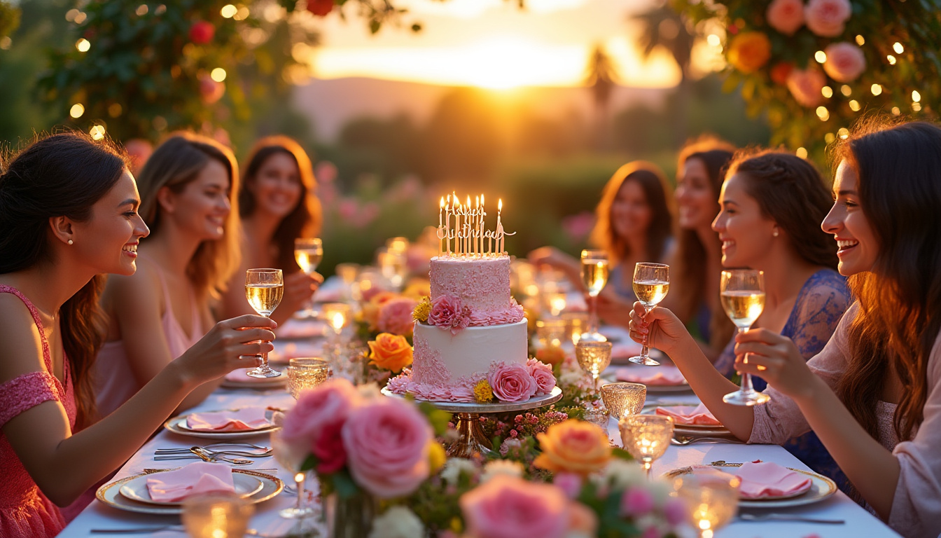 découvrez des idées uniques et inspirantes pour célébrer un anniversaire mémorable pour une femme. que ce soit une fête intime ou un événement grandiose, nous vous aidons à créer des souvenirs inoubliables.