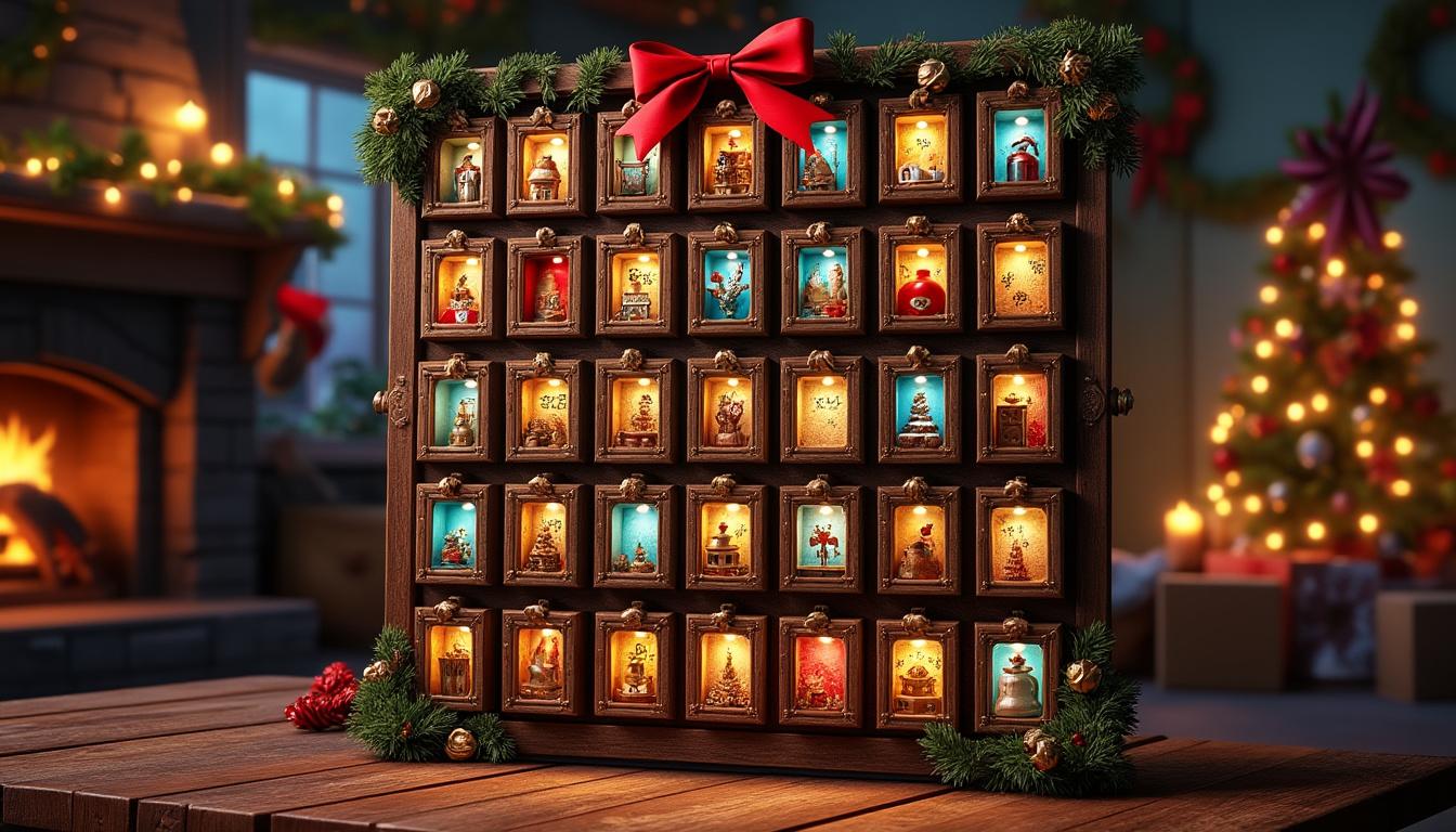 découvrez notre sélection des 10 calendriers de l’avent les plus insolites, une manière originale de compter les jours jusqu'à noël. que vous soyez amateur de chocolats, de surprises créatives ou d'expériences uniques, ces idées vous éblouiront et rendront votre période des fêtes inoubliable.