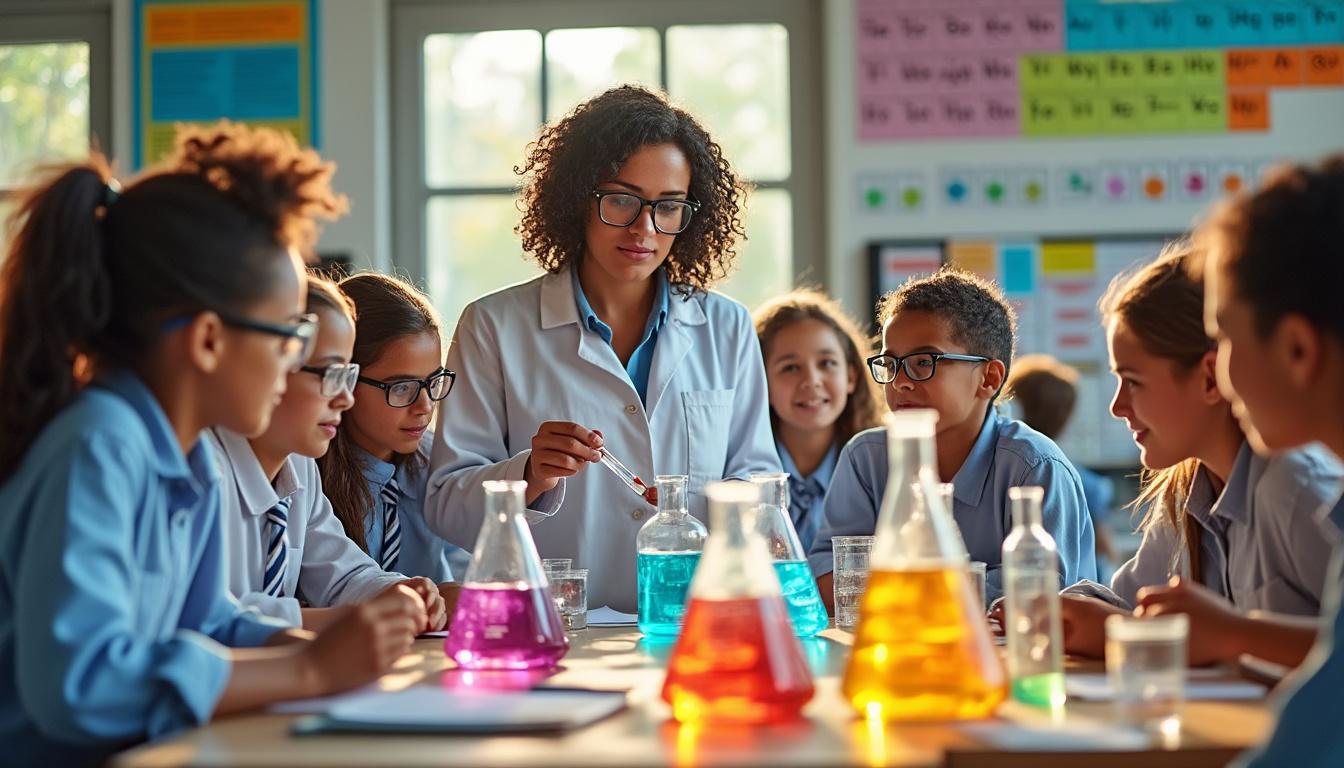 découvrez comment captiver vos élèves en chimie avec des expériences amusantes et engageantes. cette leçon offre des idées créatives pour rendre vos cours interactifs et stimuler l'intérêt pour la science.