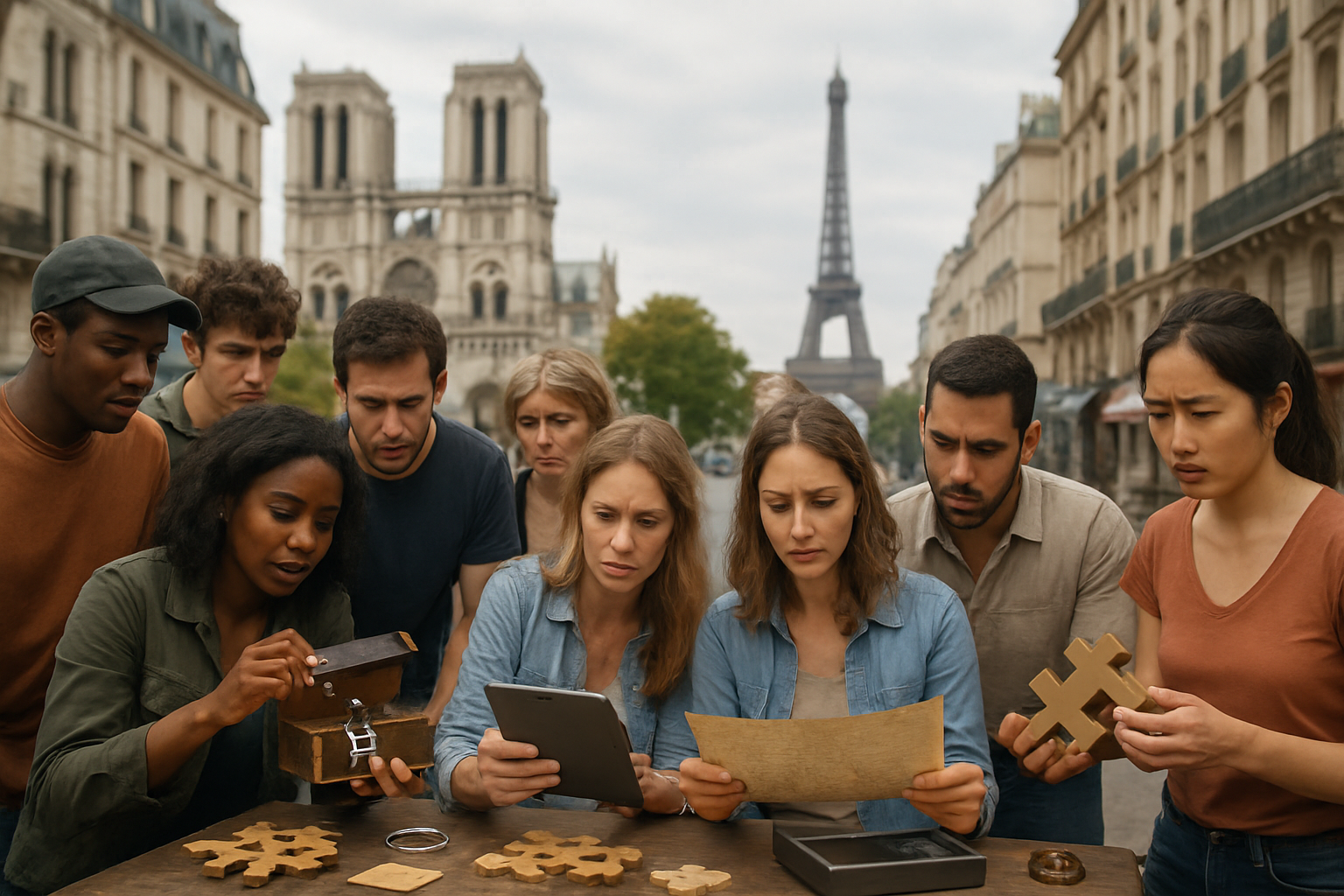 découvrez les meilleures expériences d'escape game pour 10 joueurs à paris. vivez des aventures xxl inoubliables en équipe dans des décors immersifs et stimulants.