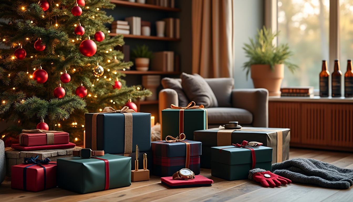 découvrez nos idées originales et inspirantes pour trouver le cadeau de noël parfait pour homme, alliant style, utilité et personnalisation.