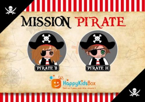 La Box Anniversaire Pirate de Happy Kids Box